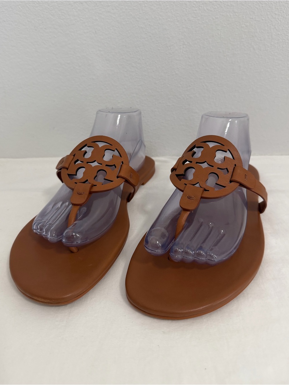 Tory Burch Miller soft calf leather thong sandals flip flops Sz11